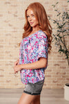 Stellar Situation V-Neck Top - Maple Row Boutique 