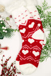 Striding to Christmas Mid Calf Socks - Maple Row Boutique
