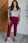 Take it Easy Eyelet Trim Top - Maple Row Boutique 