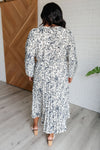 Tea Time Pleated Dress - Maple Row Boutique 