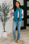 That's What I'm Talkin' About Puffer Vest in Teal - Maple Row Boutique