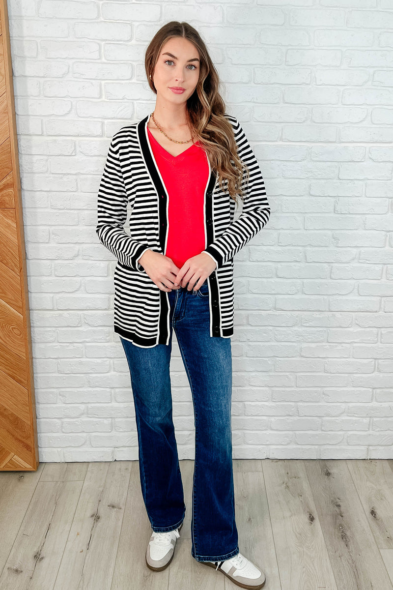 The Every Outfit Basic V-Neck Top in Ruby - Maple Row Boutique