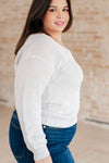 Told You So Ribbed Knit V Neck Sweater - Maple Row Boutique 
