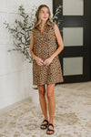 Totally Speechless Leopard Print Dress - Maple Row Boutique