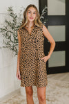 Totally Speechless Leopard Print Dress - Maple Row Boutique