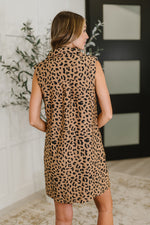 Totally Speechless Leopard Print Dress - Maple Row Boutique