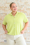 Two's Company Ribbed Button Down - Maple Row Boutique