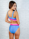 Venice Color Block Swim Top - Maple Row Boutique