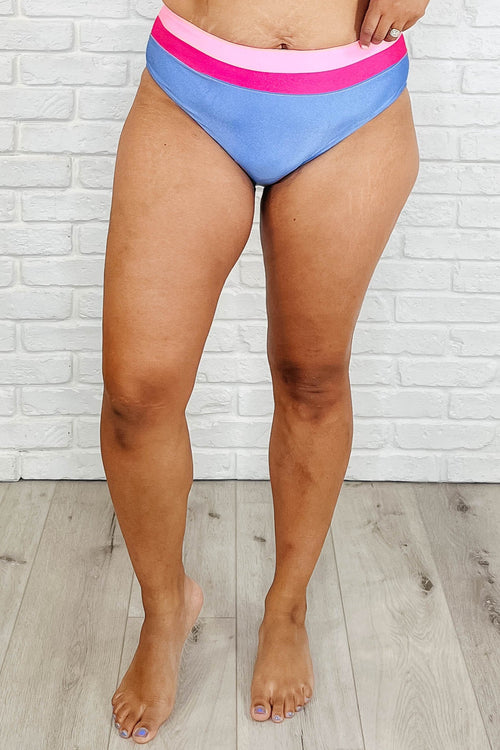 Venice Color Block Swim Bottoms - Maple Row Boutique