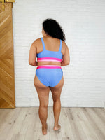 Venice Color Block Swim Top - Maple Row Boutique