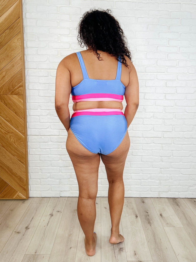 Venice Color Block Swim Bottoms - Maple Row Boutique