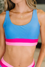 Venice Color Block Swim Top - Maple Row Boutique