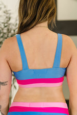 Venice Color Block Swim Top - Maple Row Boutique