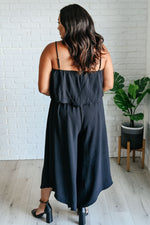 When All is Said and Done Spaghetti Strap Jumpsuit - Maple Row Boutique 