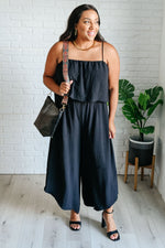 When All is Said and Done Spaghetti Strap Jumpsuit - Maple Row Boutique 