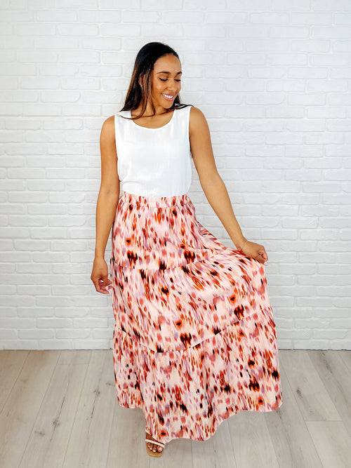 Keep it Cool or Crash Out Tank in Off White - Maple Row Boutique