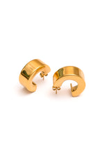Worth Their Weight Chunky Hoops - Maple Row Boutique 