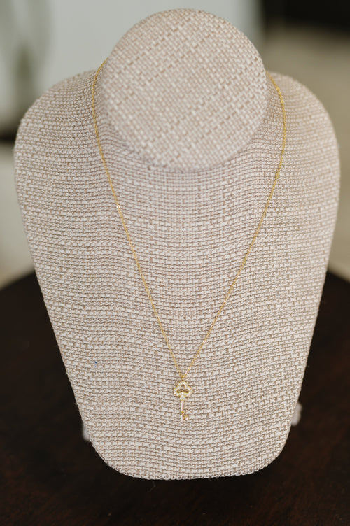 You Hold The Key Necklace - Maple Row Boutique
