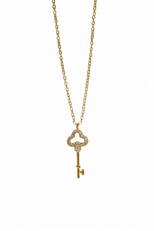 You Hold The Key Necklace - Maple Row Boutique