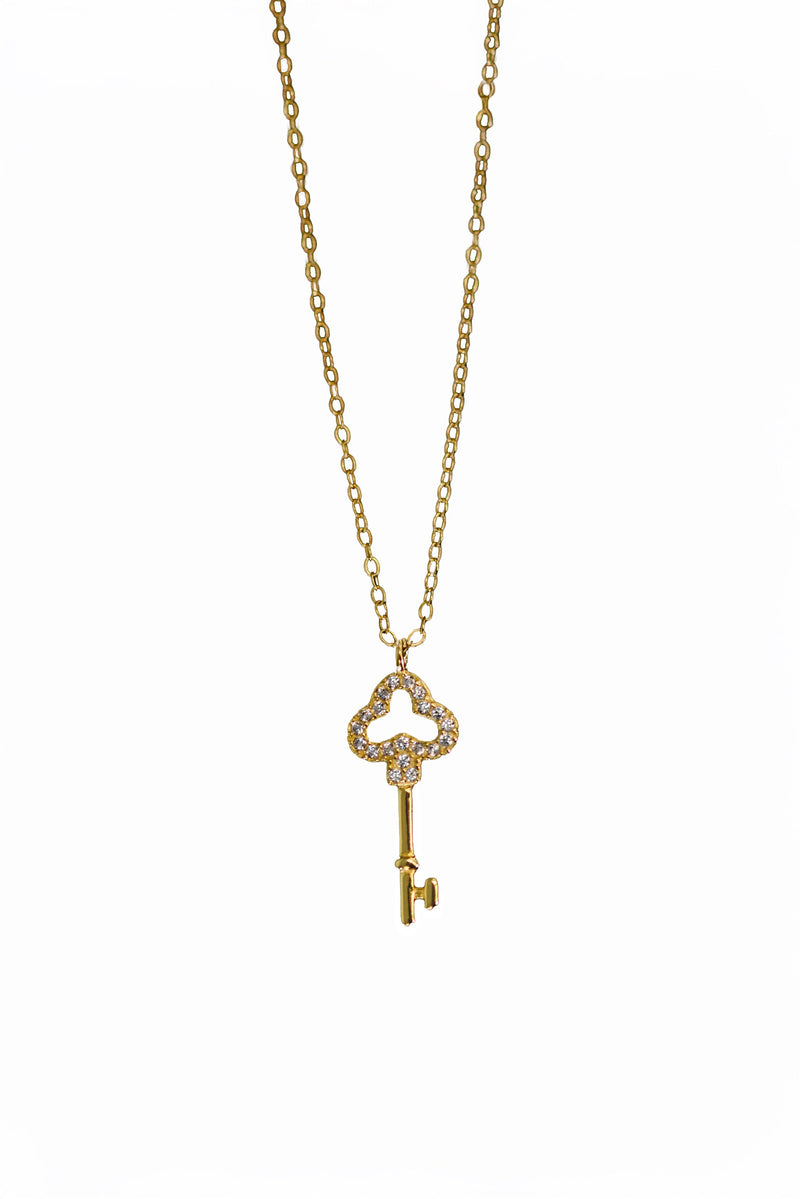 You Hold The Key Necklace - Maple Row Boutique