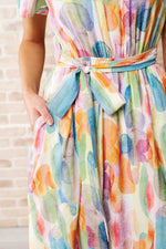 Young, Wild & Free Round Neck Dress - Maple Row Boutique
