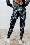 Your New Favorite Joggers in Rose Print - Maple Row Boutique