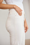 RFM Full Size Tummy Control High Waist Raw Hem Jeans - Maple Row Boutique 