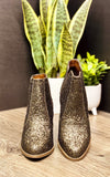 Fiera Booties in Bronze - Maple Row Boutique 
