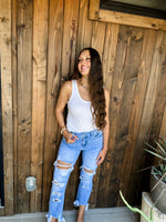 Urban Distressed Jeans - Maple Row Boutique 