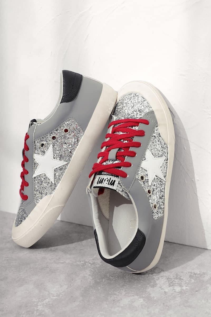 Haber Grey Sneaker - Maple Row Boutique 
