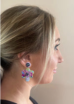 SUMMER BEADED EARRINGS - Maple Row Boutique 