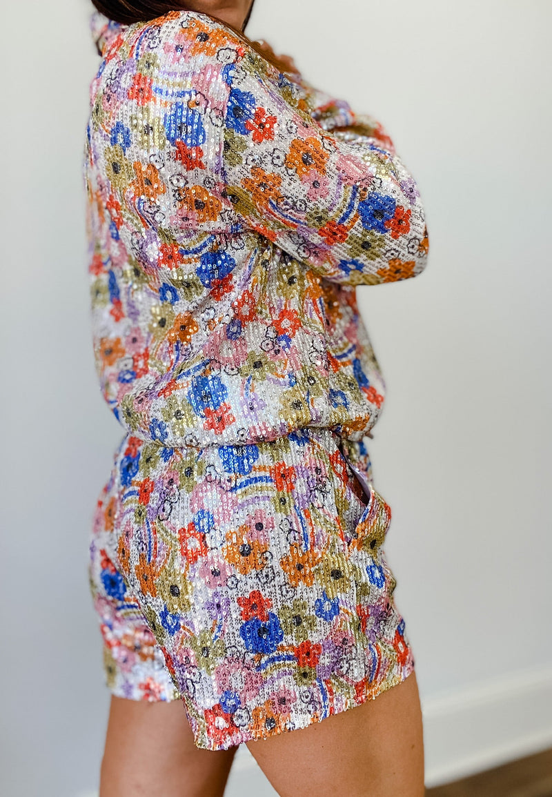 Sequin Short Collection - Maple Row Boutique 