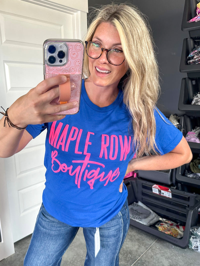 Maple Row Puffy Tee - Maple Row Boutique 
