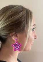 SUMMER BEADED EARRINGS - Maple Row Boutique 