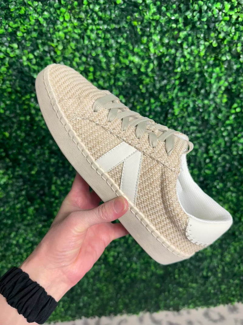 Corky’s Friend Zone Burlap Sneaket - Maple Row Boutique