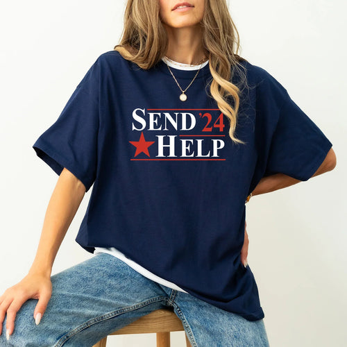 PREORDER: Send Help 24 Graphic Tee - Maple Row Boutique 