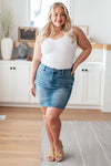 Haley High Rise Control Top Skirt - Maple Row Boutique
