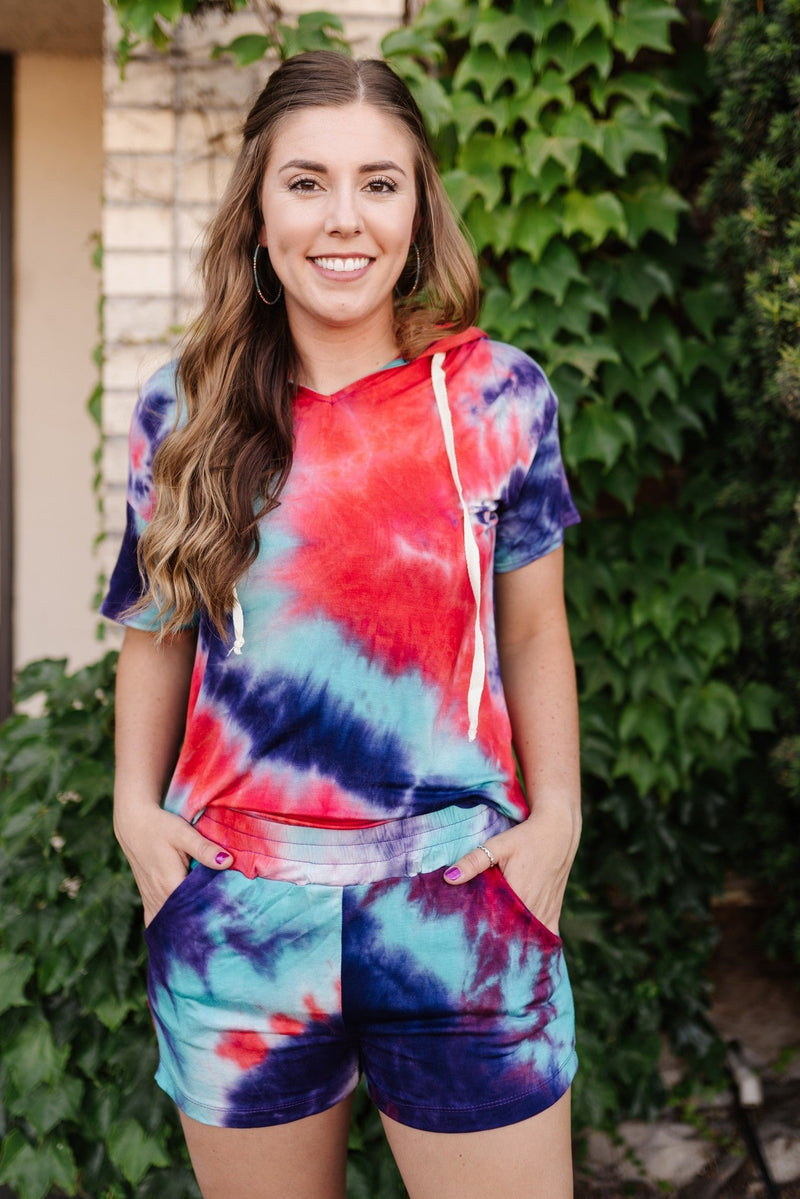 Summer Breeze Popsicle Shorts - Maple Row Boutique 