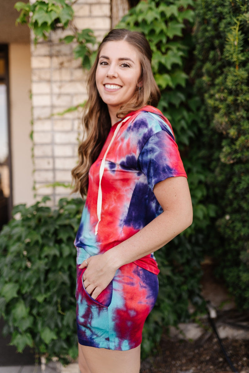 Summer Breeze Popsicle Shorts - Maple Row Boutique 