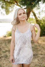 Sparkle All Night Sleep Tank - Maple Row Boutique 