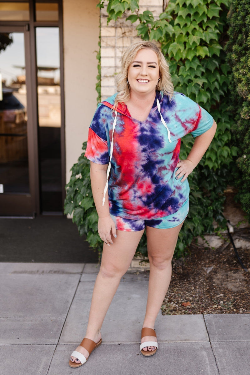 Summer Breeze Popsicle Shorts - Maple Row Boutique 