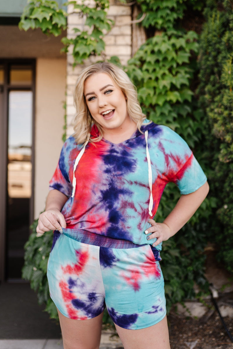 Summer Breeze Popsicle Shorts - Maple Row Boutique 