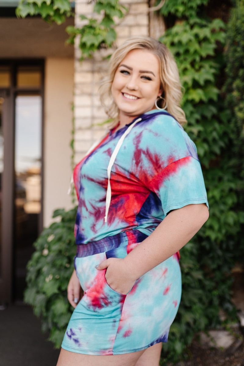 Summer Breeze Popsicle Shorts - Maple Row Boutique 