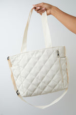 There She Goes Bag in Cream - Maple Row Boutique 