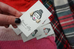 PREORDER: Frosted Tree Studs in Five Colors - Maple Row Boutique 