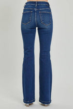 Risen High Rise Button Down Boot Cut Jeans - Maple Row Boutique 