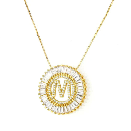 PREORDER: Radiant Initial Necklace - Maple Row Boutique 
