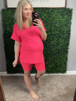 Tunic Top and Biker Shorts Set