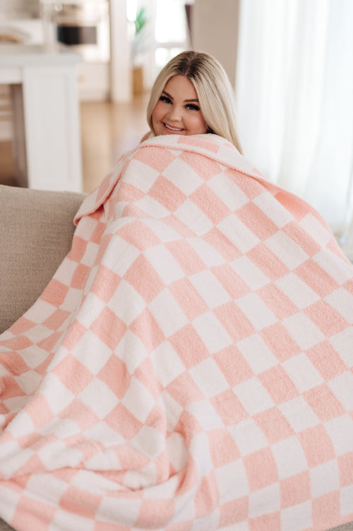 PREORDER: Penny Blanket in Pink - Maple Row Boutique 
