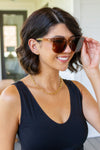 Collapsible Girlfriend Sunnies & Case in Champagne - Maple Row Boutique 